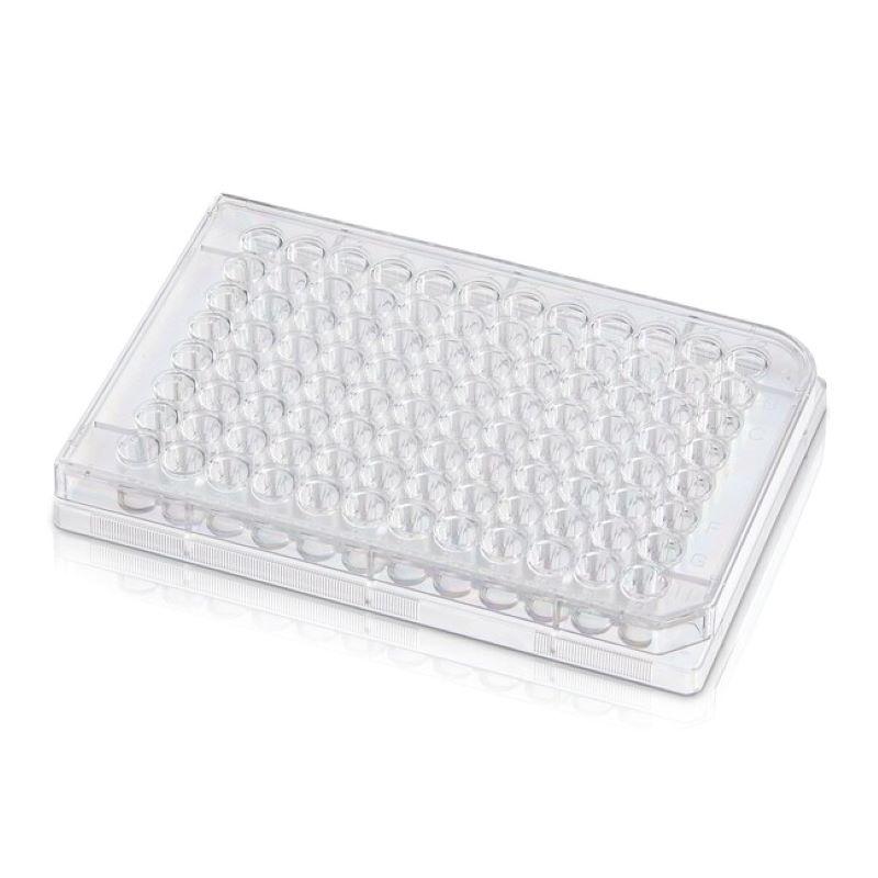 ПЛАНШЕТ КУЛЬТУРАЛЬНИЙ BIOLITE 130188 -96-ЛУНКОВИЙ ПЛАСКОДОННИЙ З ПОВЕРХНЕЮ РОСТУ 0.32 СМ² СТЕРИЛЬНИЙ З КРИШКОЮ